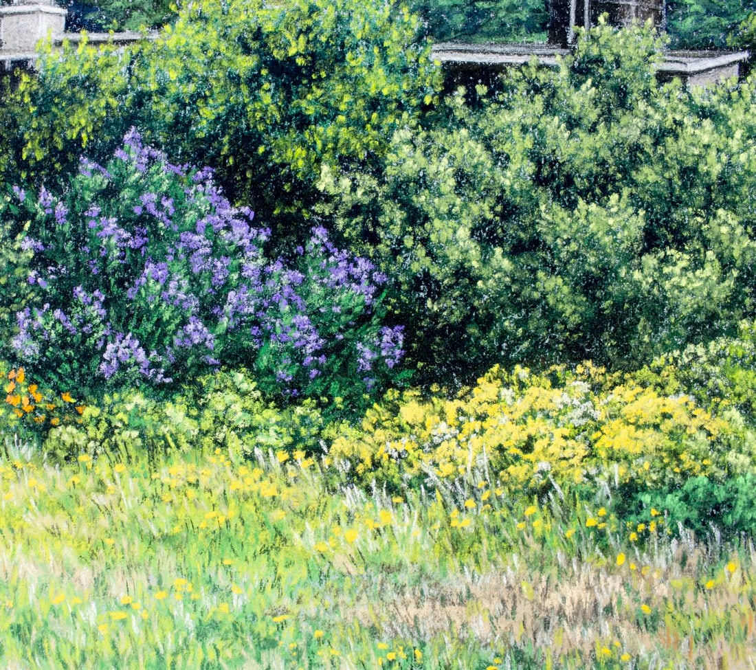 Freude (CA,20C) pastel painting - 8