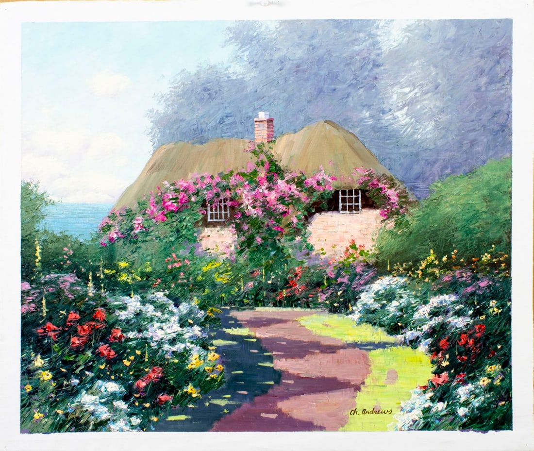 Charles Andrews (UK,20C) oil painting - 3