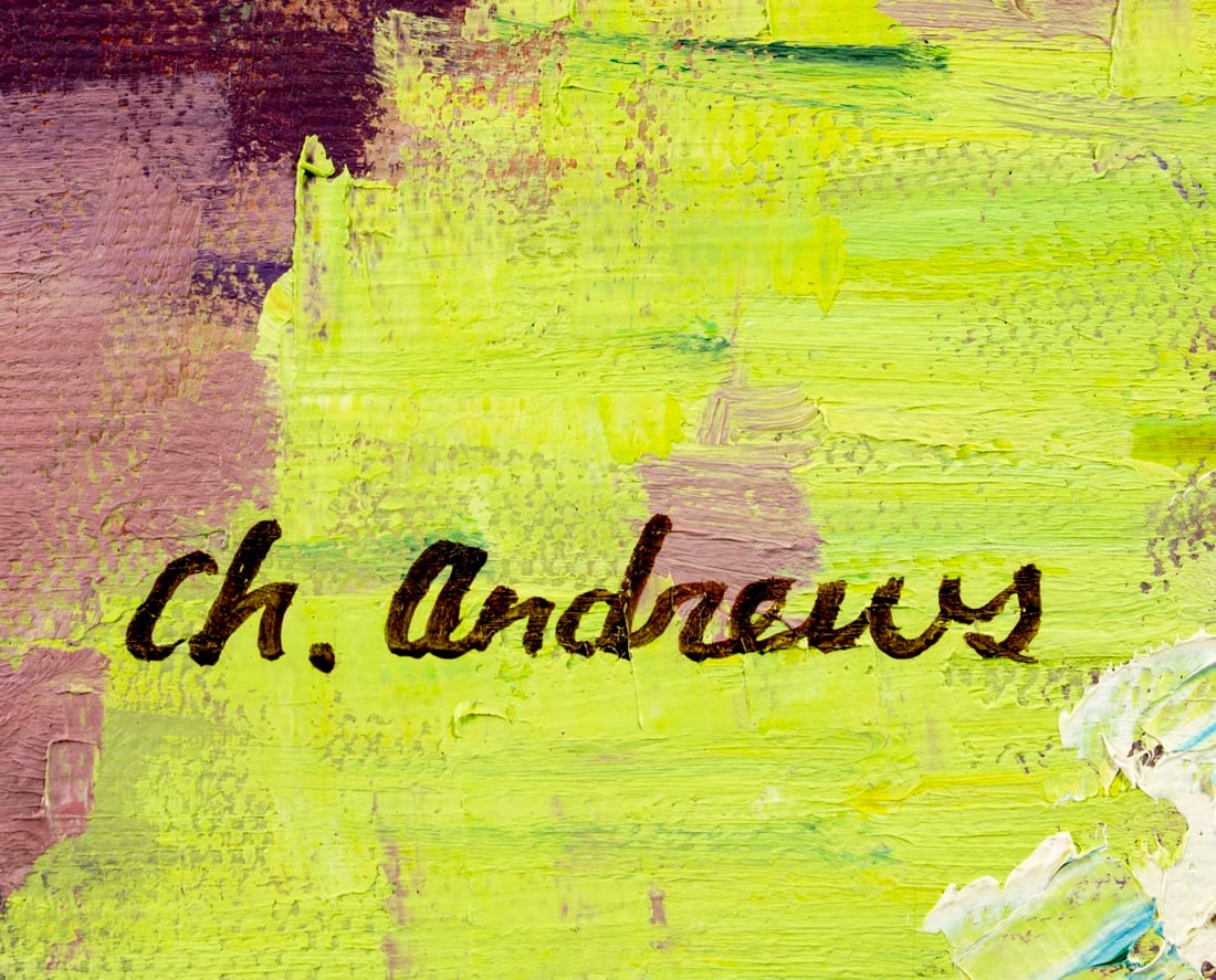 Charles Andrews (UK,20C) oil painting - 4