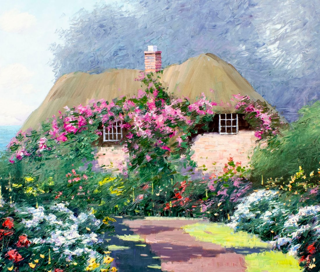 Charles Andrews (UK,20C) oil painting - 5