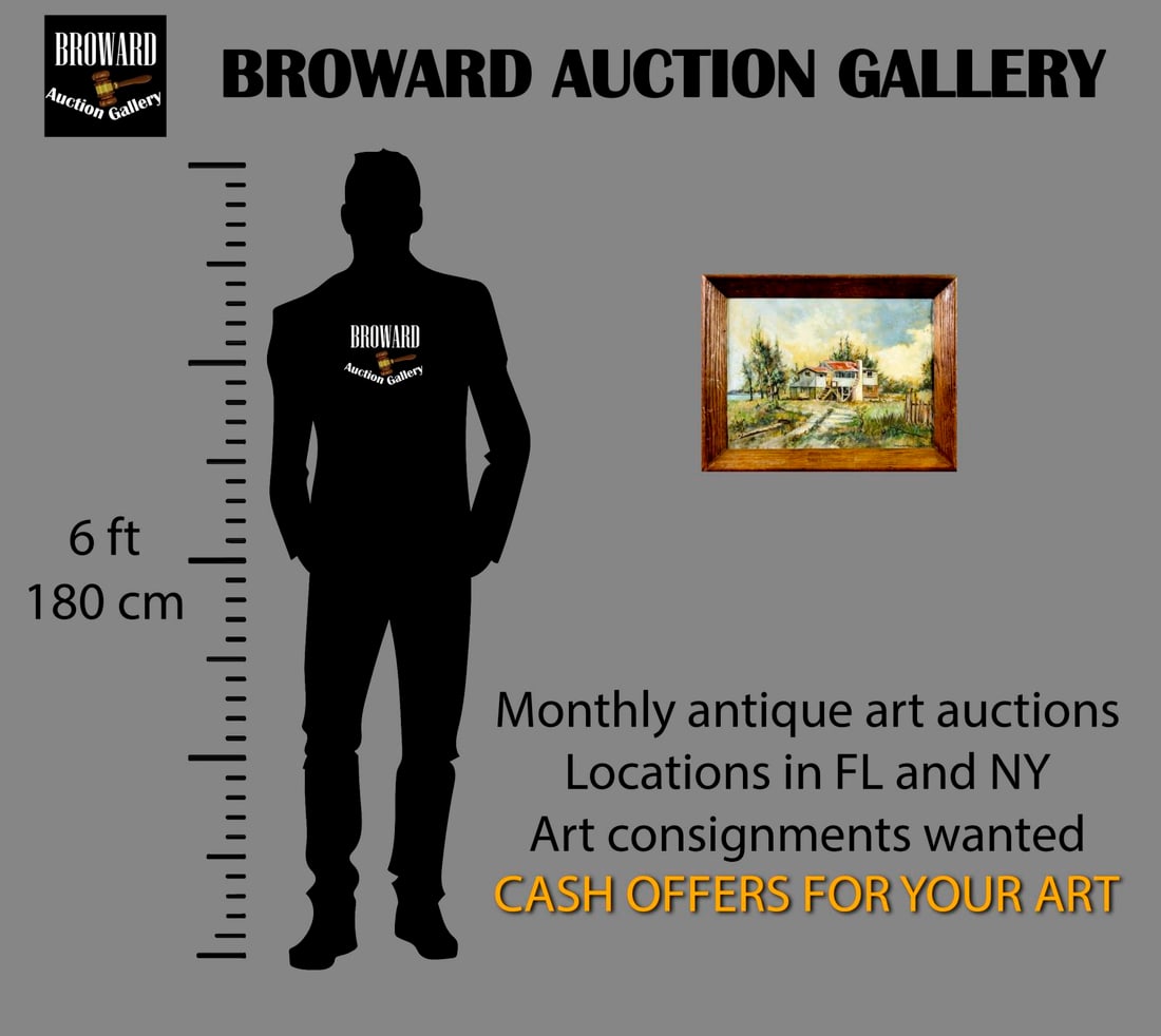 Max W Mueller (US,mid 20C) oil painting - 2