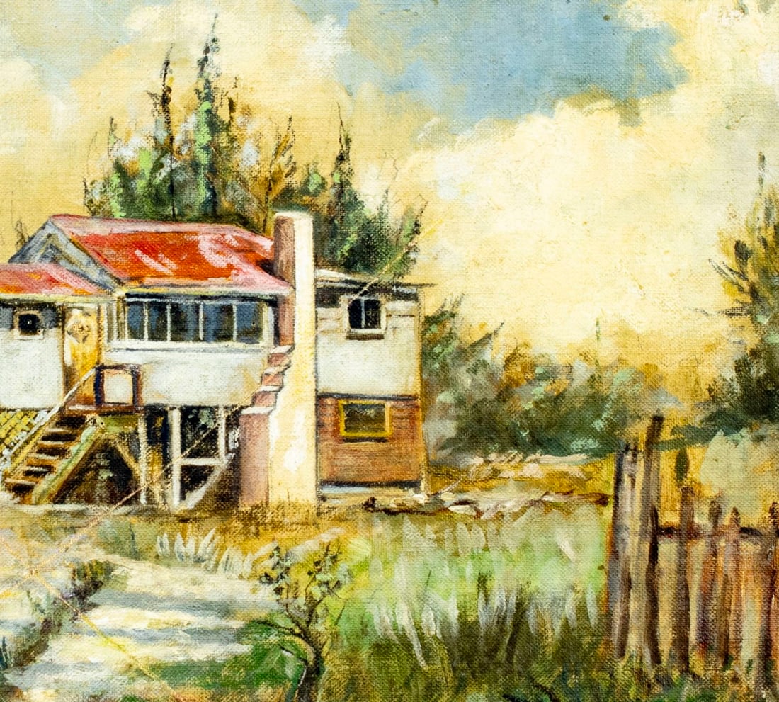 Max W Mueller (US,mid 20C) oil painting - 7