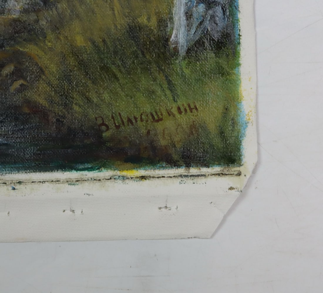 Viktor Ilyushkin (Russia,b 1946) oil painting - 10