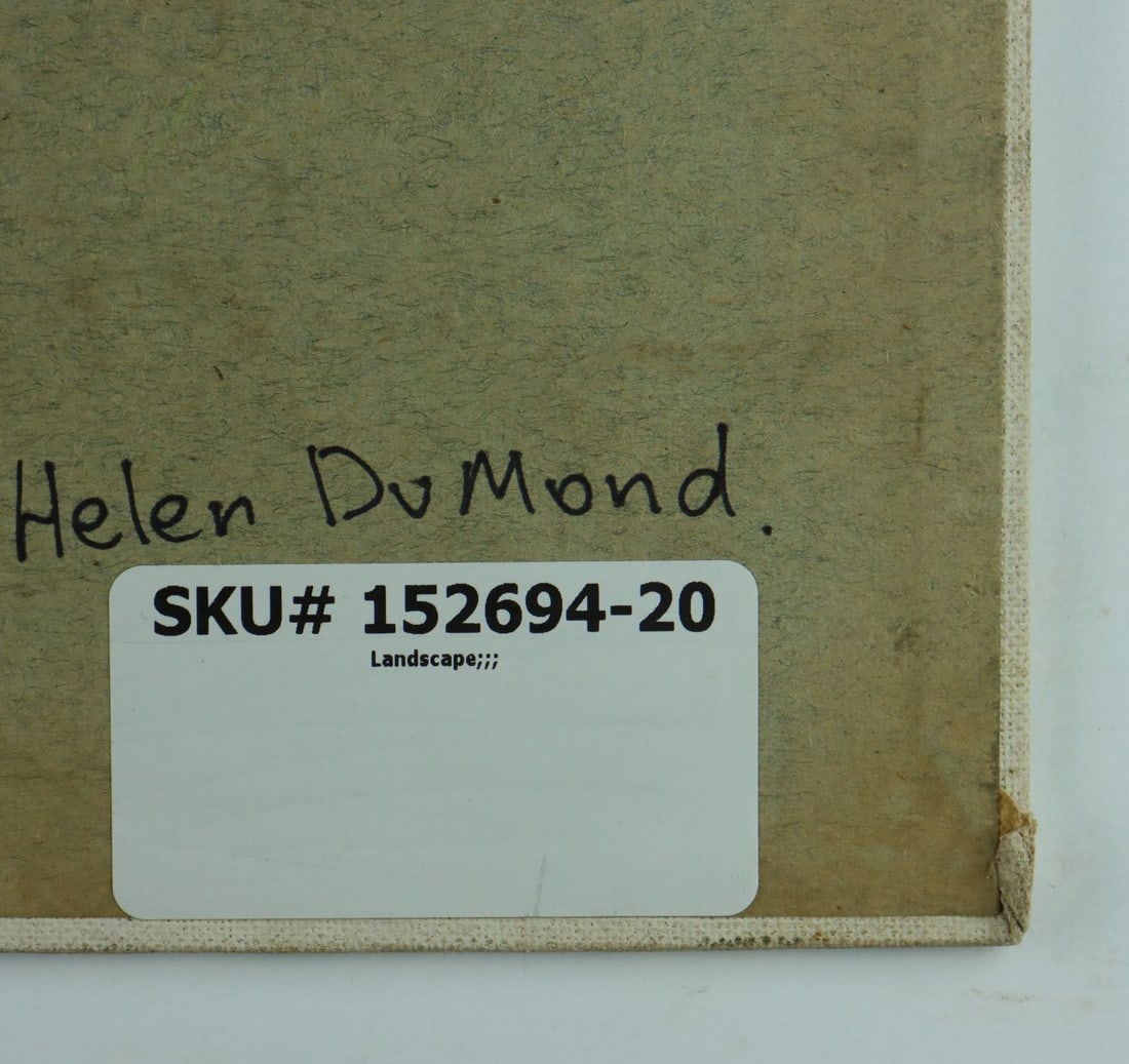 Helen DuMond (NY,CA,OR,1872-1968) oil painting - 10