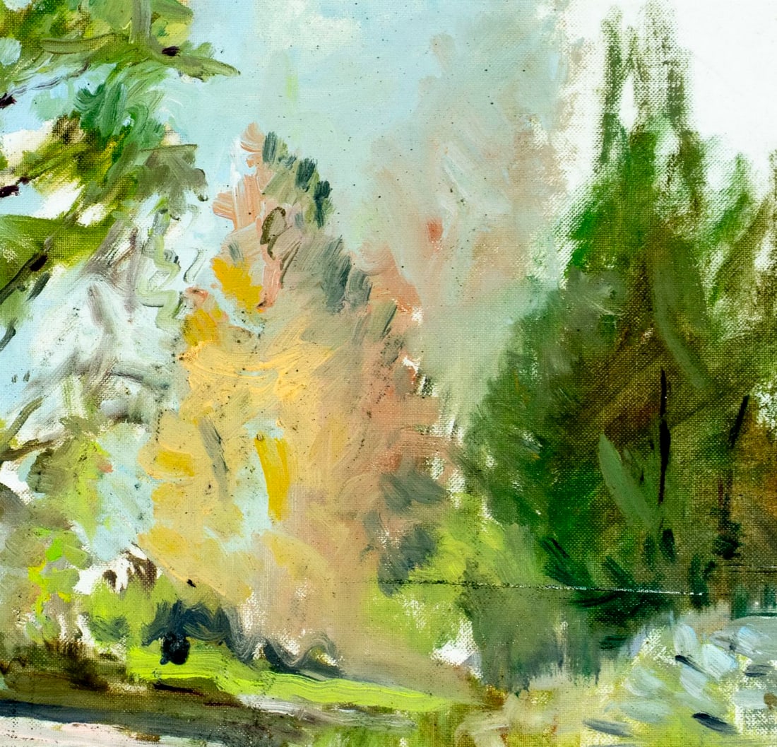 Helen DuMond (NY,CA,OR,1872-1968) oil painting - 6