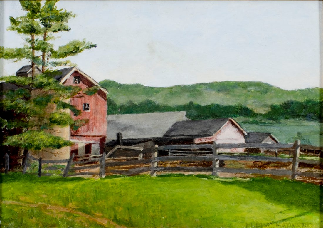 M Hayward (US,20C) oil painting (1 of 13)