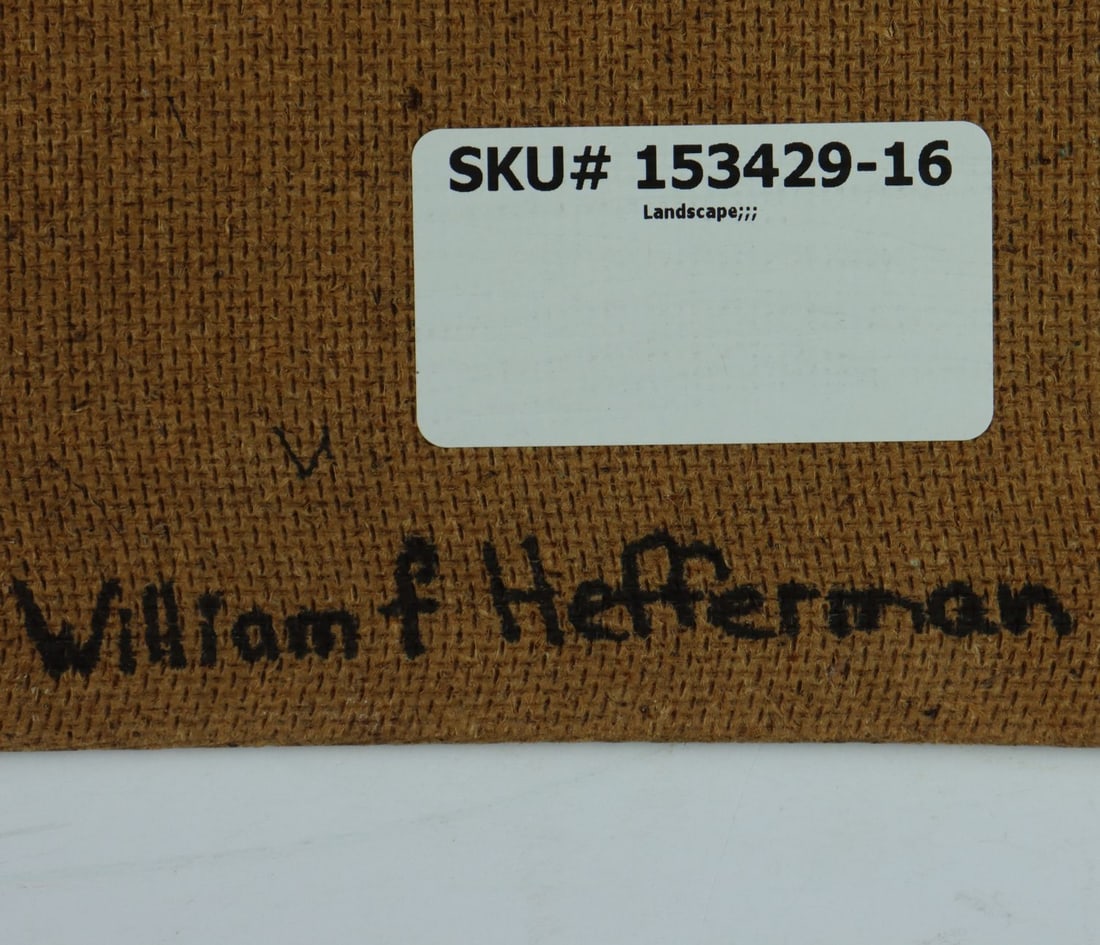 William F Hefferman (MA,1915-2006) oil painting - 12