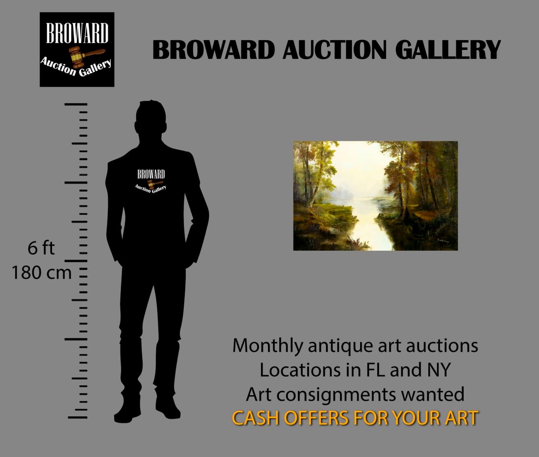 Ron Williams (TN,1947-2016) oil painting - 2