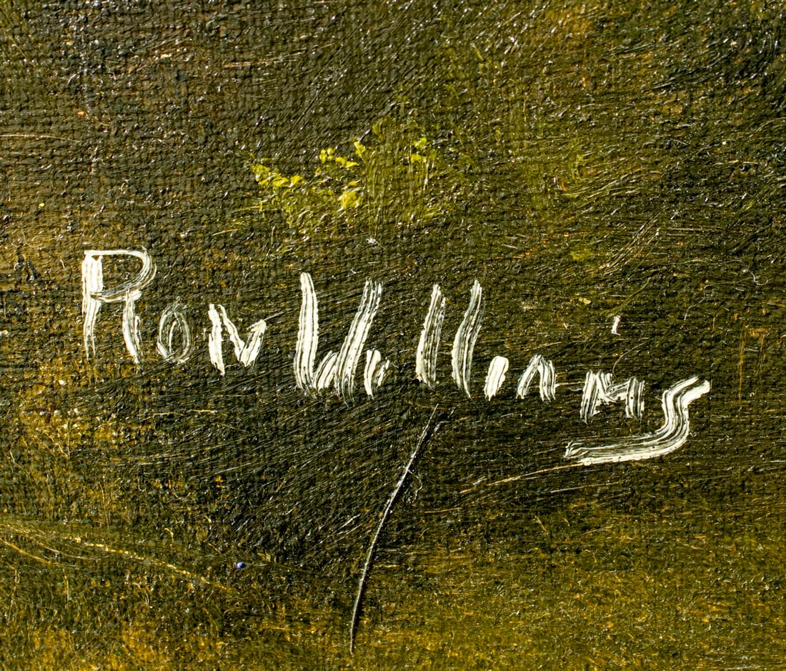 Ron Williams (TN,1947-2016) oil painting - 4