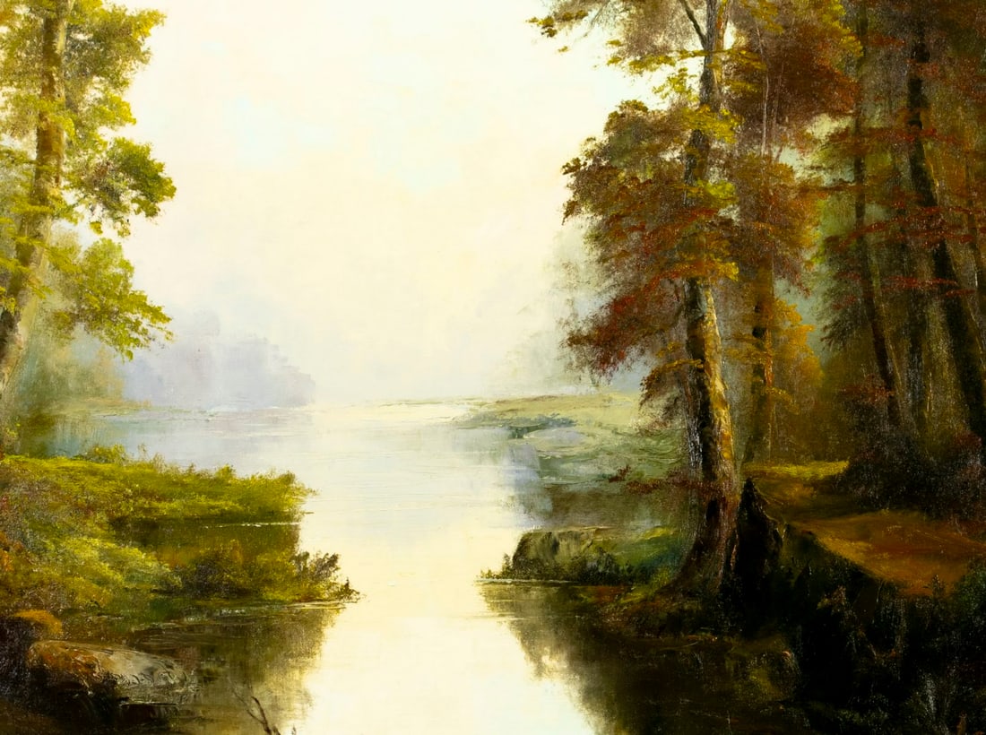 Ron Williams (TN,1947-2016) oil painting - 5