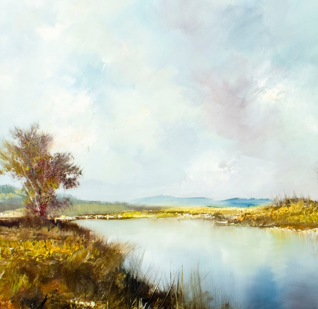 S Lobau (Europe,20C) oil painting - 6