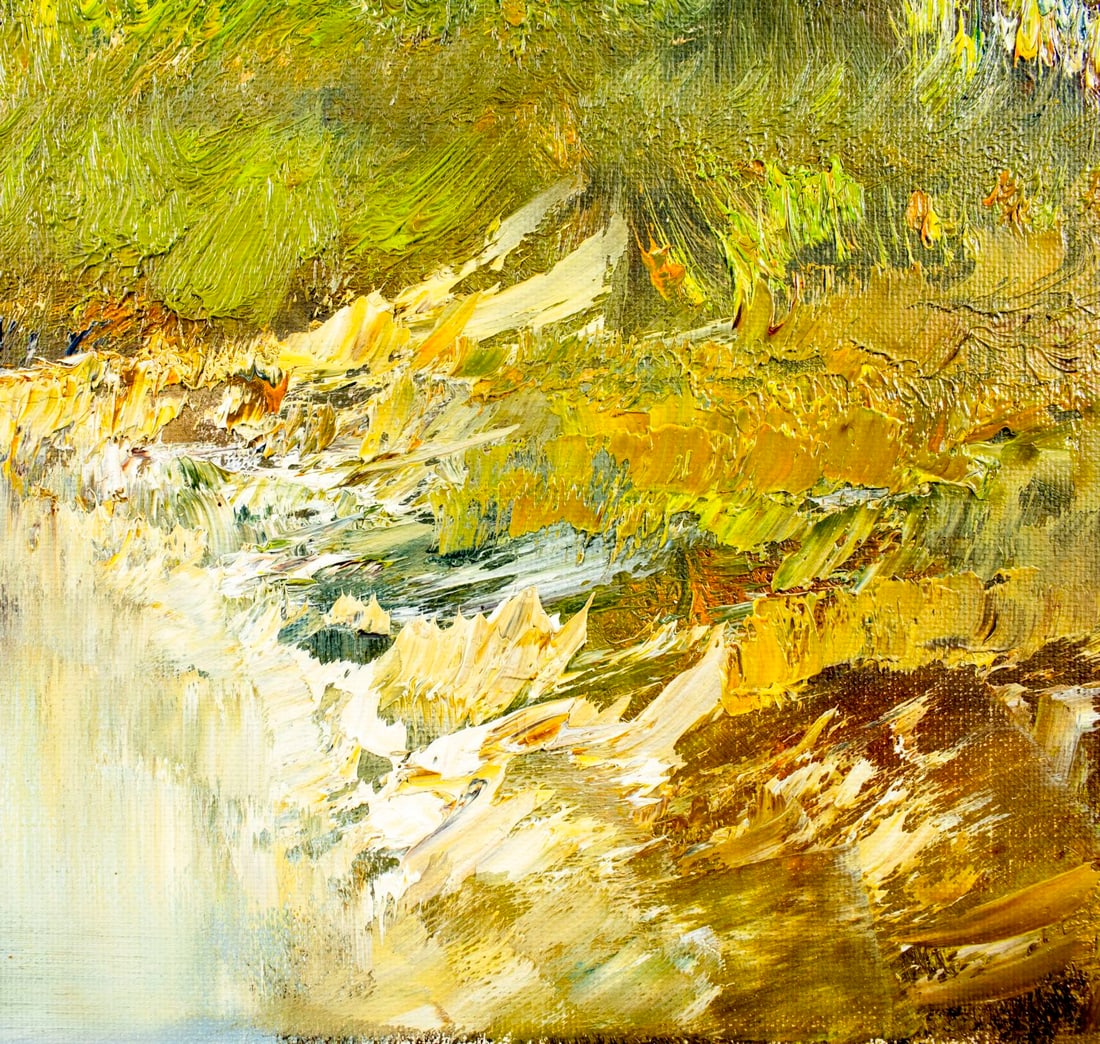 S Lobau (Europe,20C) oil painting - 8