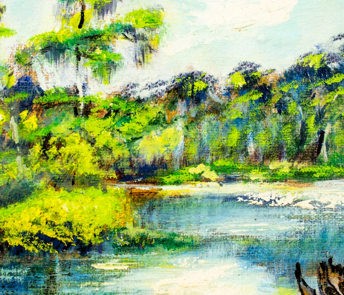 Jerry L DeVane (FL,?-2020) oil painting - 8