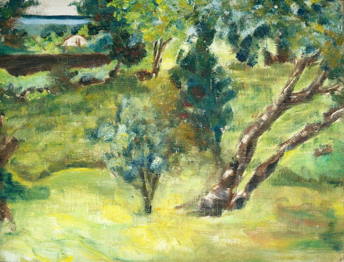 Helen DuMond (NY,CA,OR,1872-1968) oil painting (1 of 11)