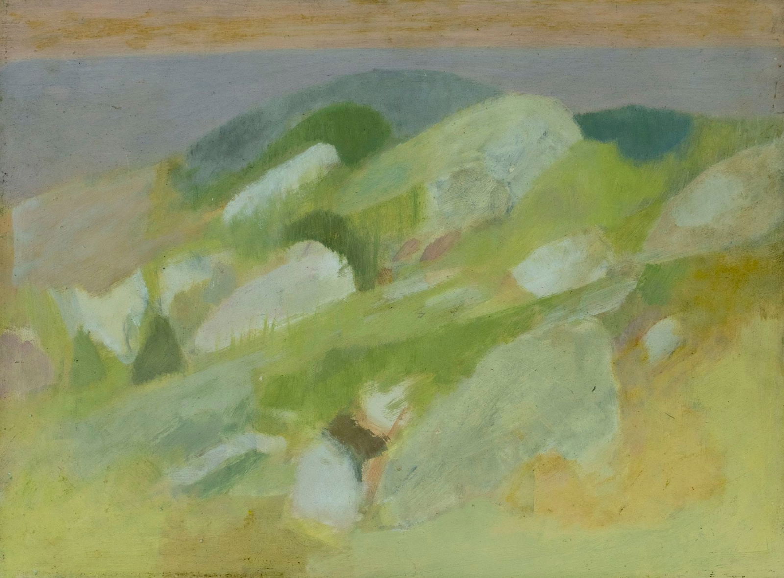 Robert Angeloch (NY,1922-2011) oil painting (1 of 12)