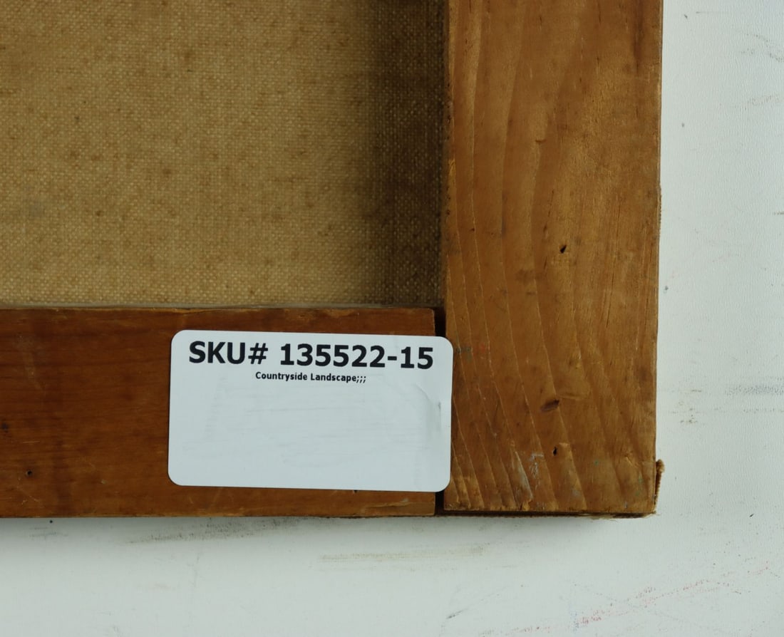 Antique early 20C European oil painting - 10