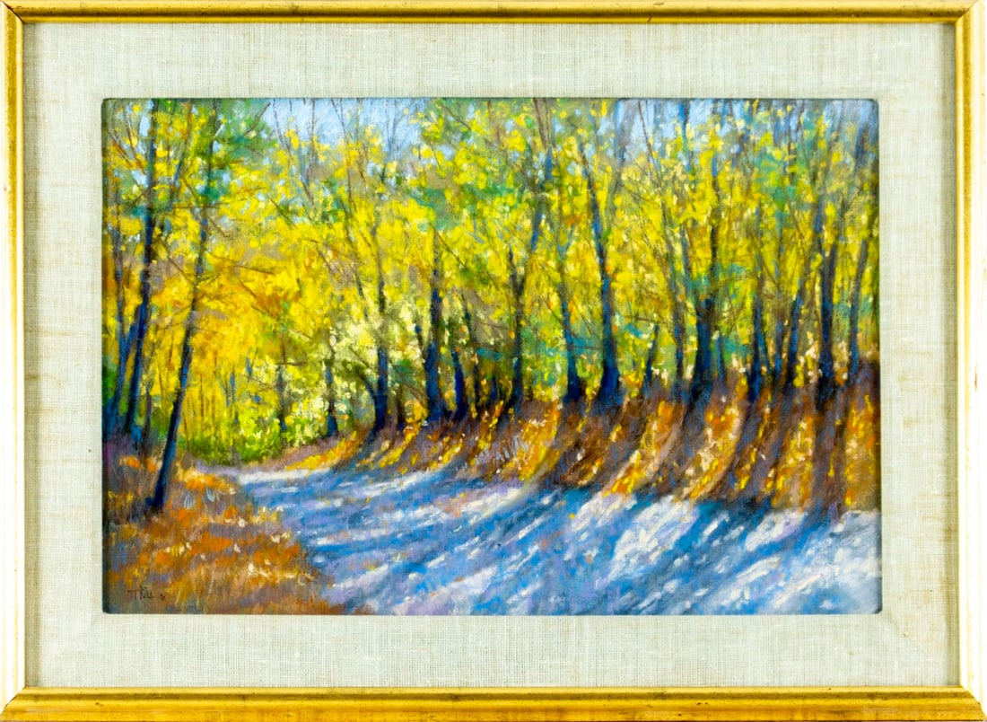 Timothy Thies (VT,ID,IA,1954-2010) pastel painting - 3