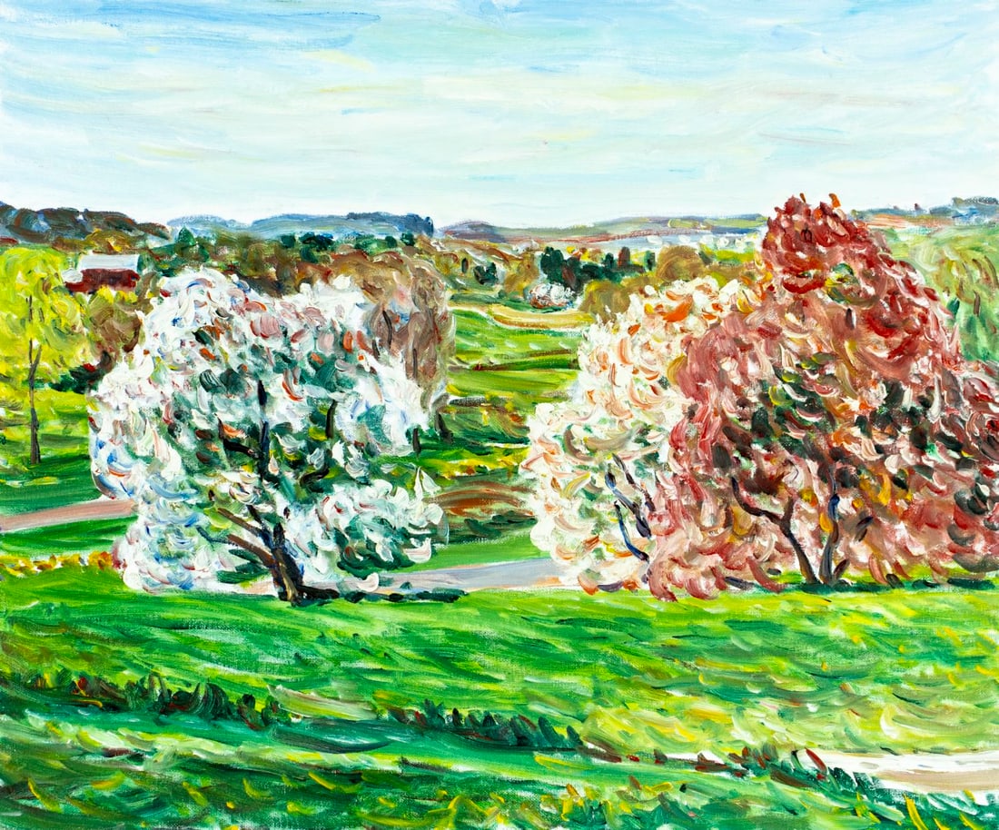 Edmund F Jordan Jr (PA,?-2017) oil painting (1 of 11)