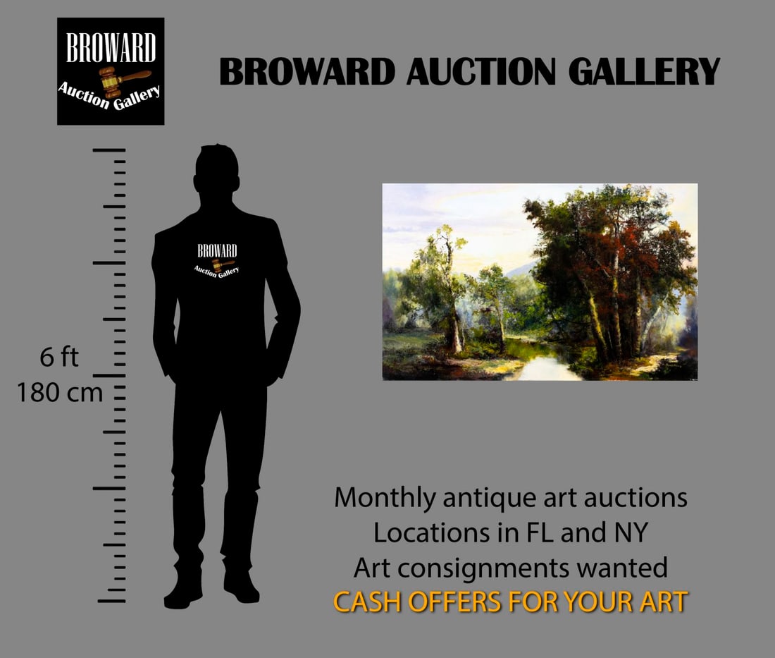 Ron Williams (TN,1947-2016) oil painting - 2