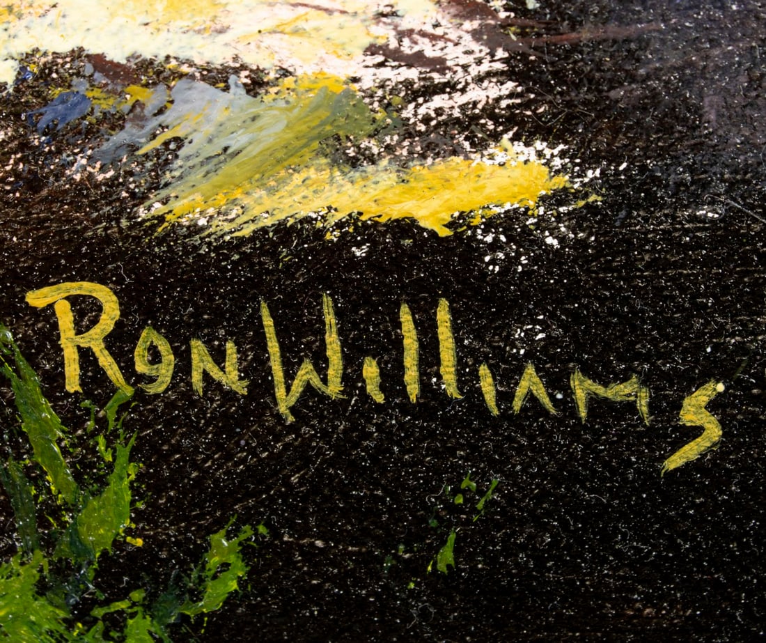 Ron Williams (TN,1947-2016) oil painting - 4