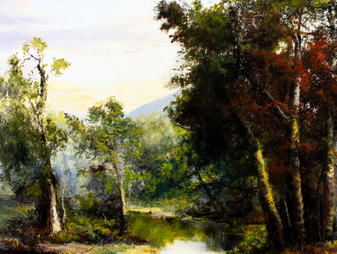 Ron Williams (TN,1947-2016) oil painting - 5