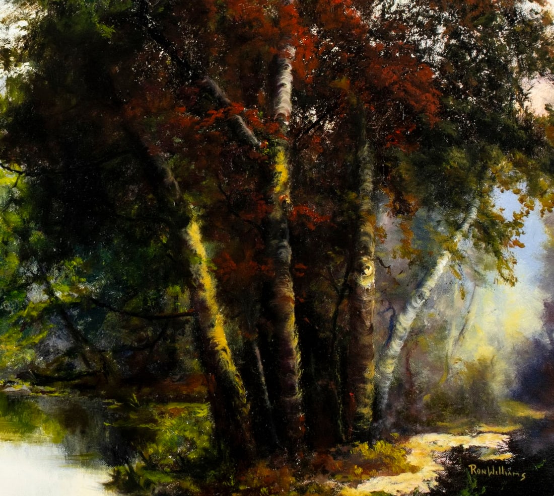 Ron Williams (TN,1947-2016) oil painting - 7