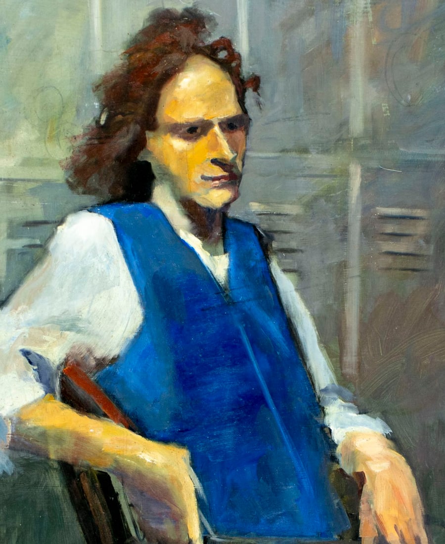 John Reilly (NY,NJ,1942-2021) oil painting - 5