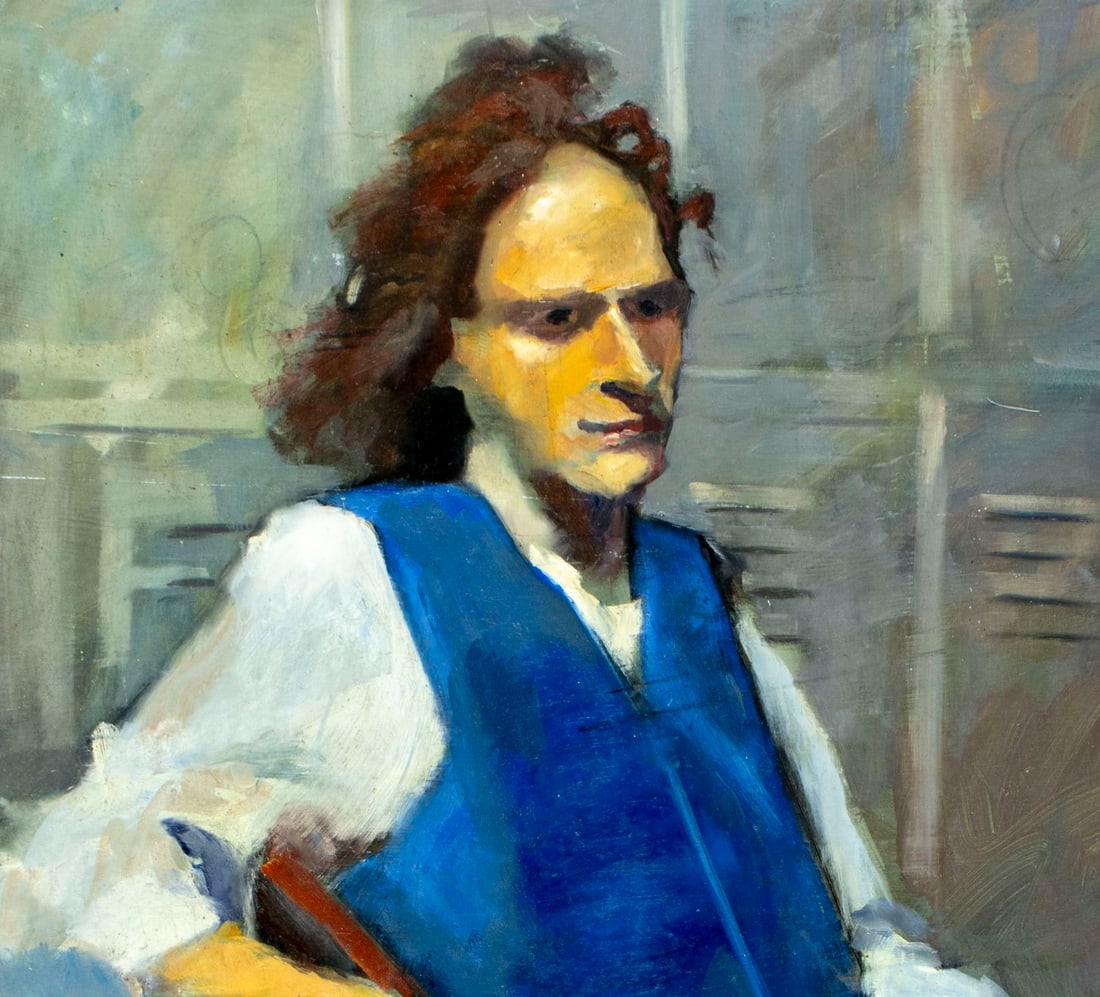 John Reilly (NY,NJ,1942-2021) oil painting - 6