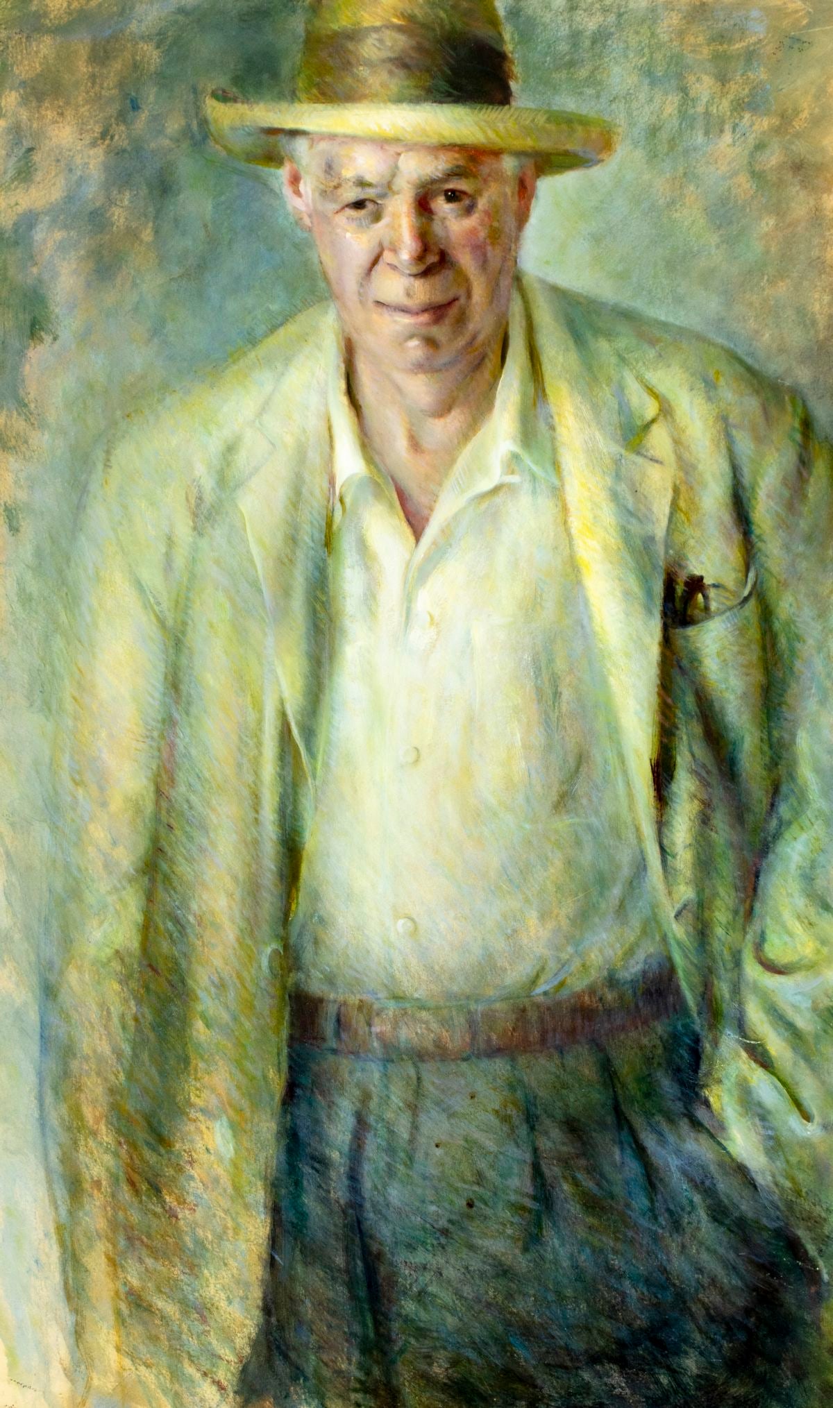 Louise E Marianetti (RI,NY,1916-2009) oil painting (1 of 12)