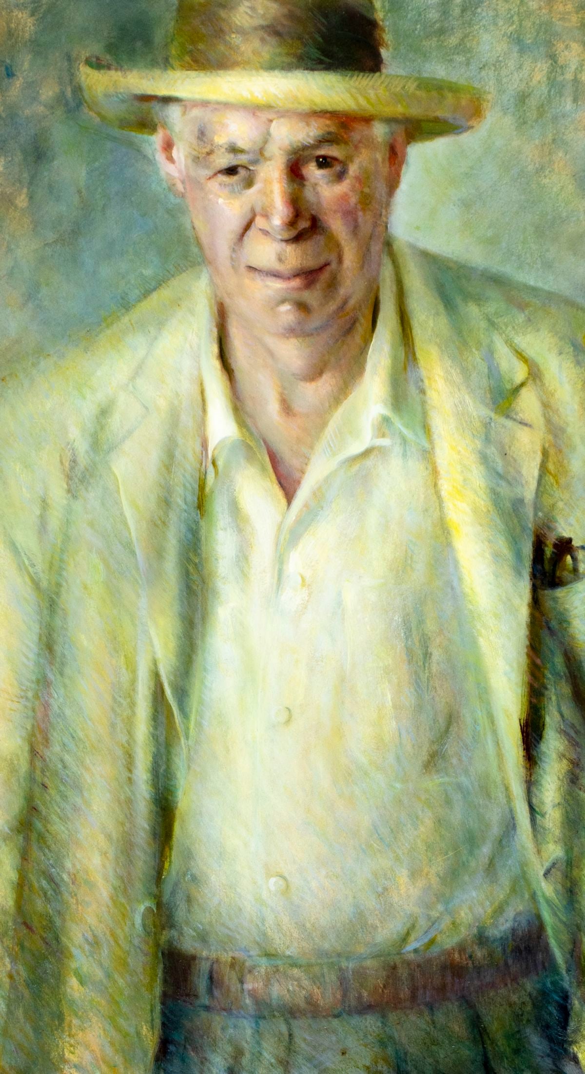 Louise E Marianetti (RI,NY,1916-2009) oil painting - 4