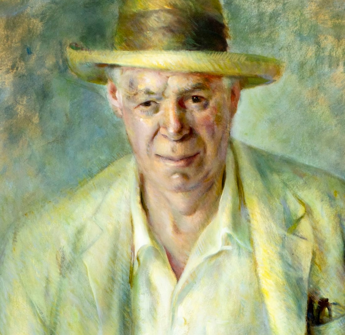 Louise E Marianetti (RI,NY,1916-2009) oil painting - 5