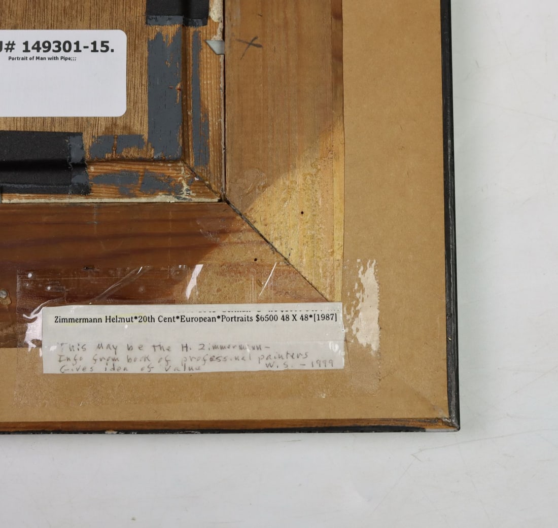 Huldrich Zimmermann (Swiss,1880-1936) oil painting antique - 11