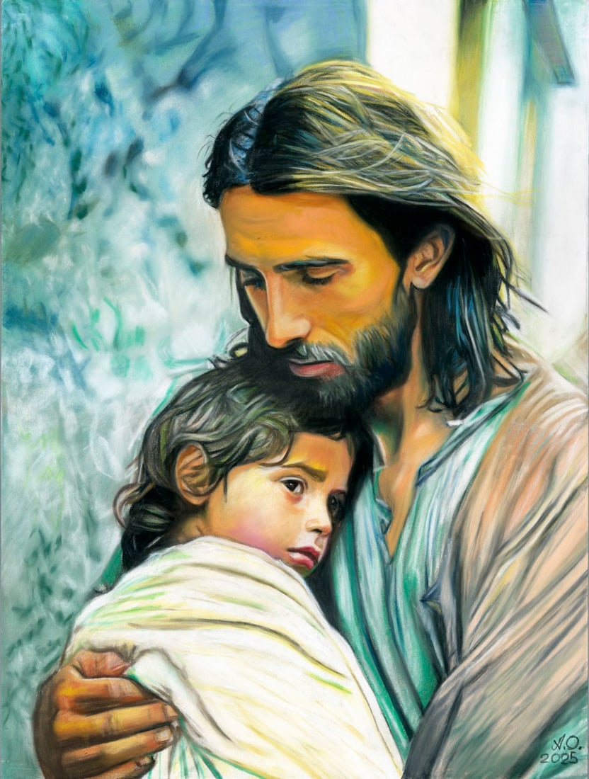 Oleksandr Achkasov (Ukraine,b 1965) pastel painting (1 of 12)