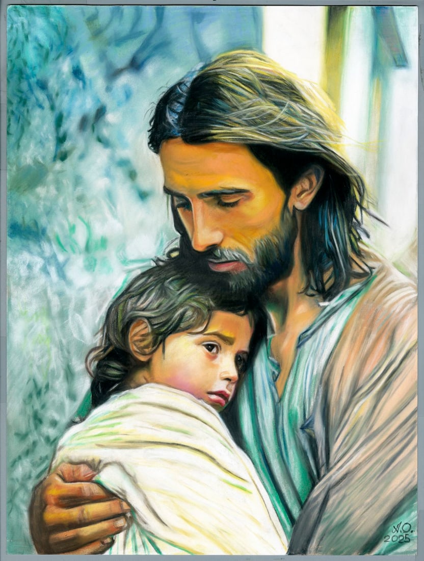 Oleksandr Achkasov (Ukraine,b 1965) pastel painting - 3