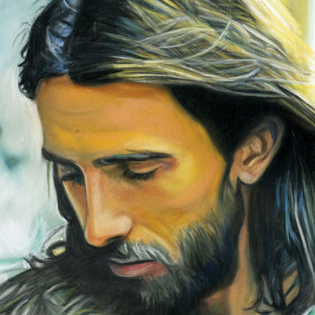 Oleksandr Achkasov (Ukraine,b 1965) pastel painting - 6