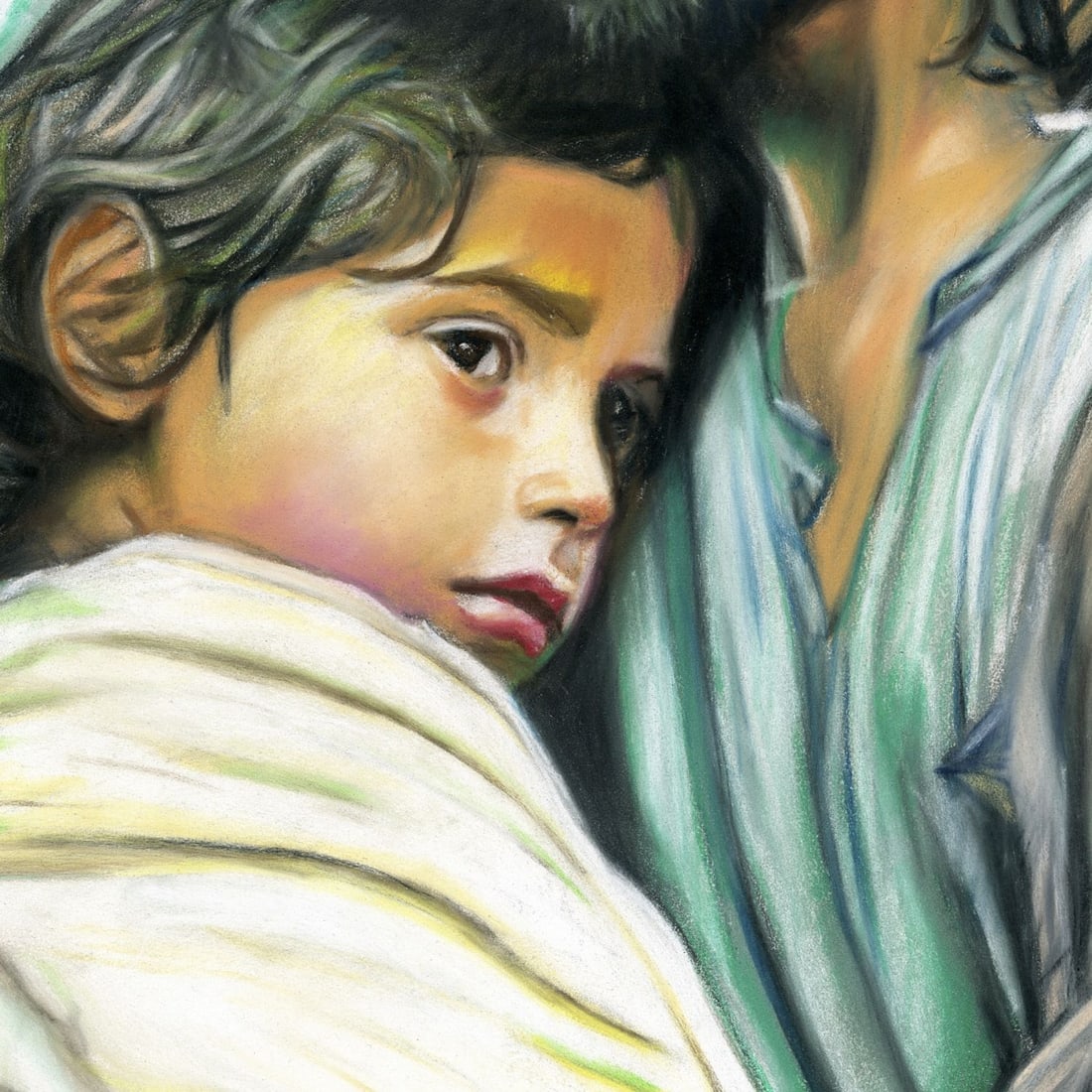 Oleksandr Achkasov (Ukraine,b 1965) pastel painting - 7