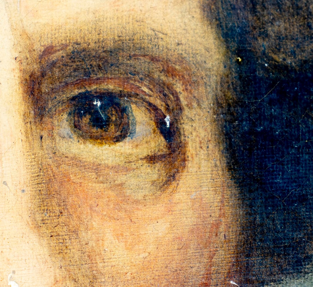 ATTR Bass Otis (PA,MA,1784-1861) oil painting antique - 7