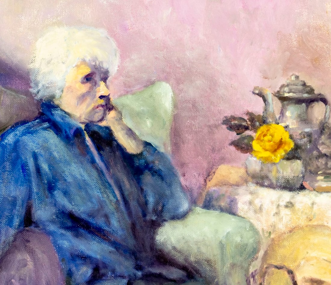 Eric Angeloch (NY,b 1960) oil painting - 5