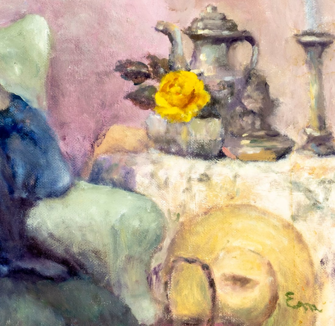 Eric Angeloch (NY,b 1960) oil painting - 7