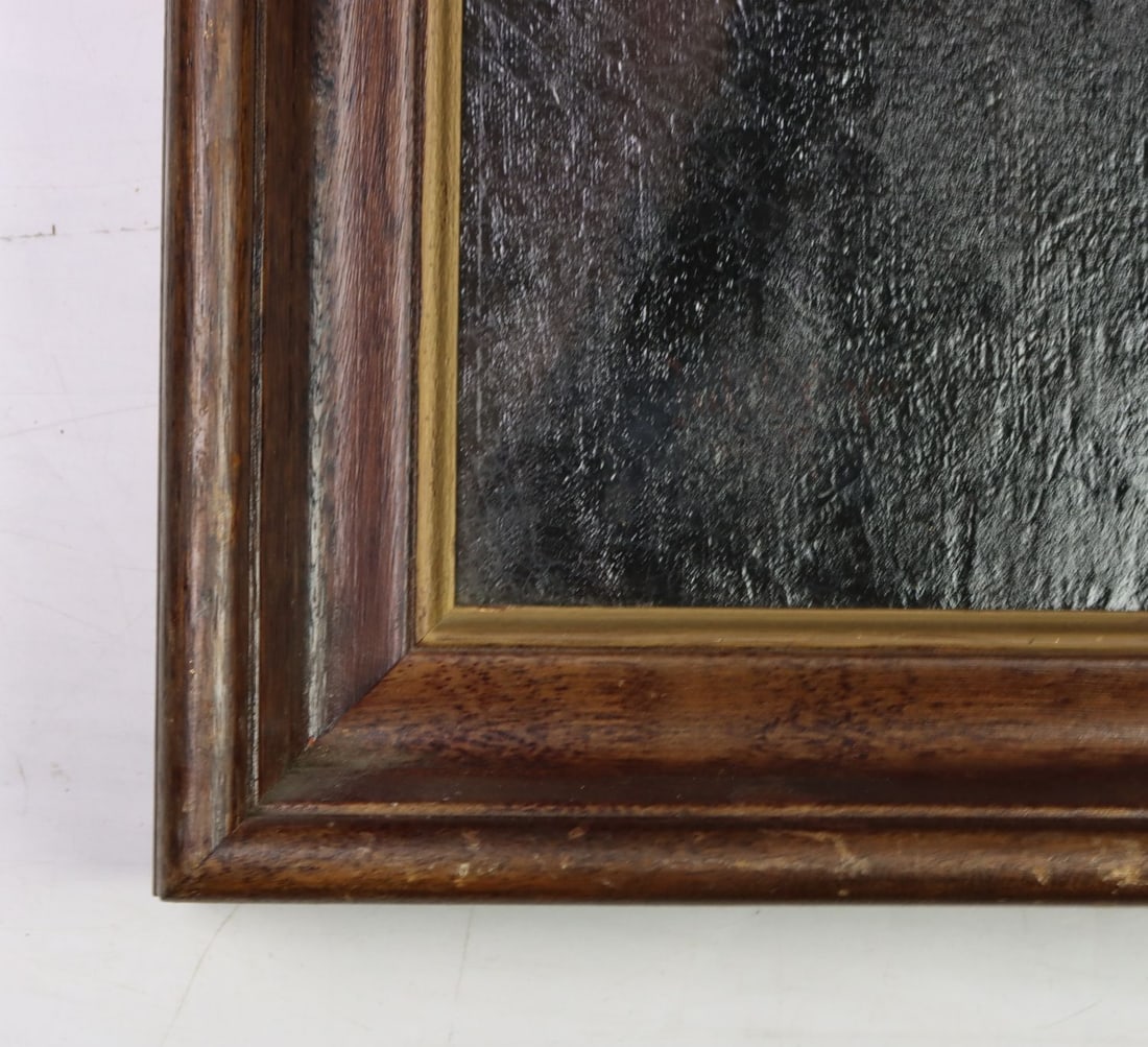 Julius Oeltzen (Europe,19C) oil painting antique - 10