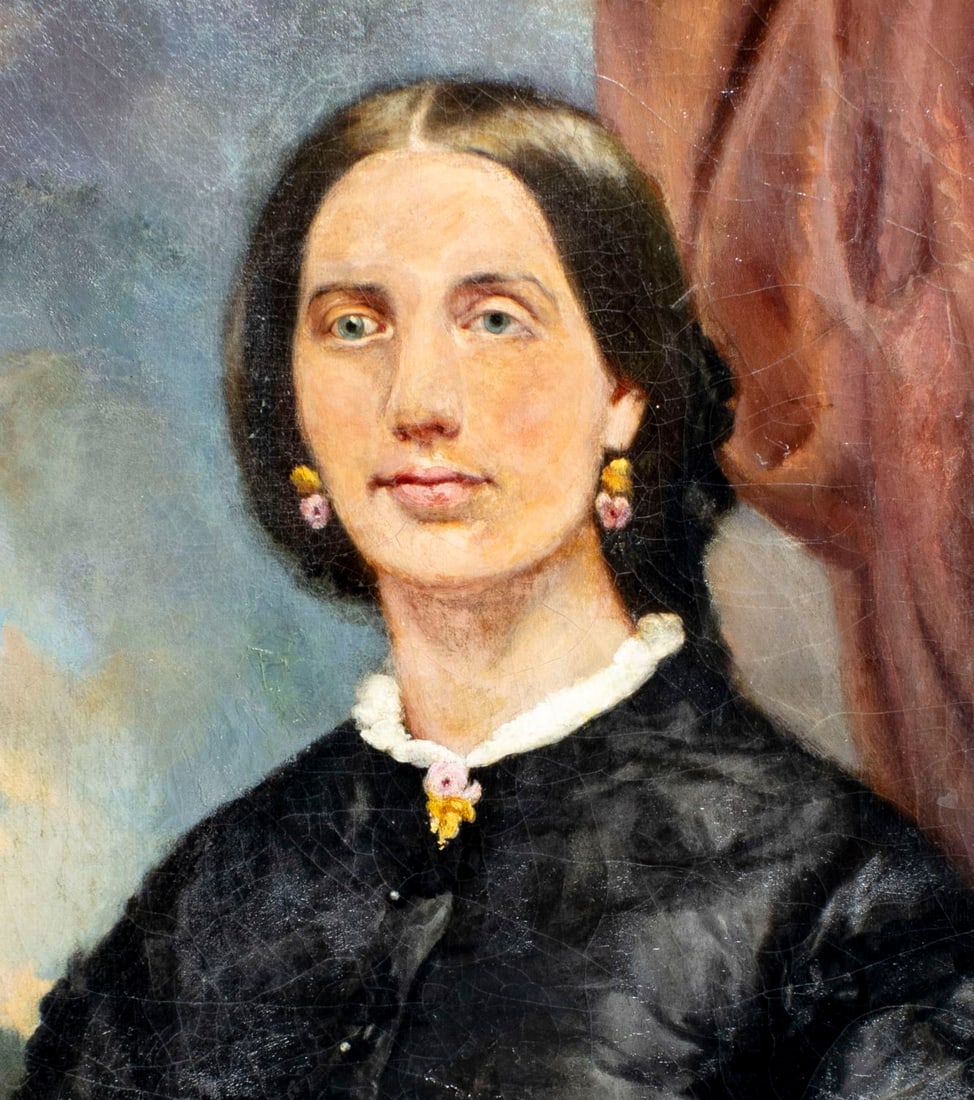 Julius Oeltzen (Europe,19C) oil painting antique - 5