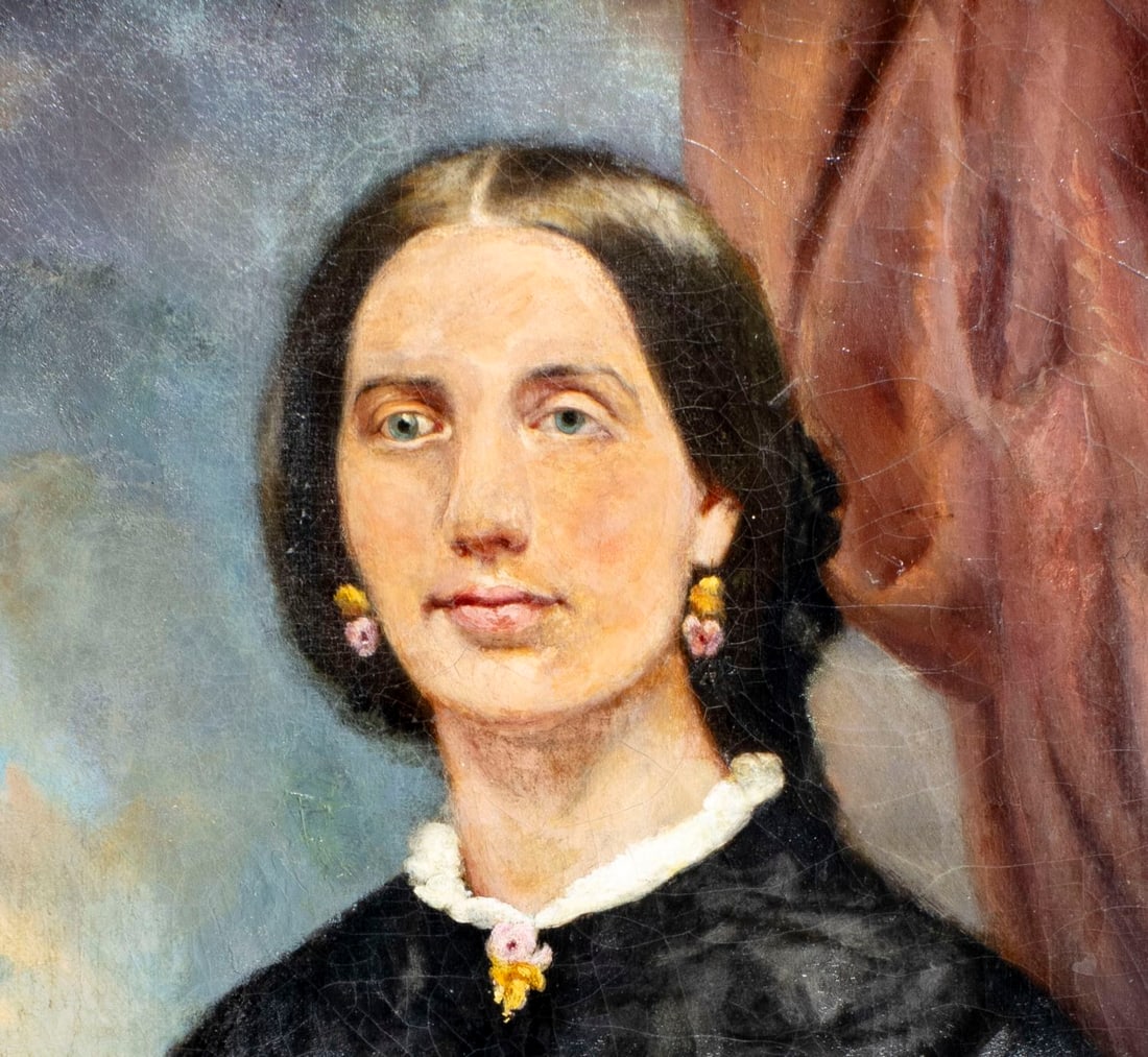 Julius Oeltzen (Europe,19C) oil painting antique - 6