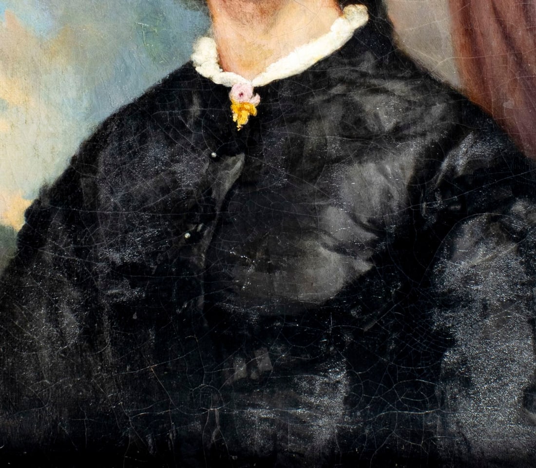 Julius Oeltzen (Europe,19C) oil painting antique - 7