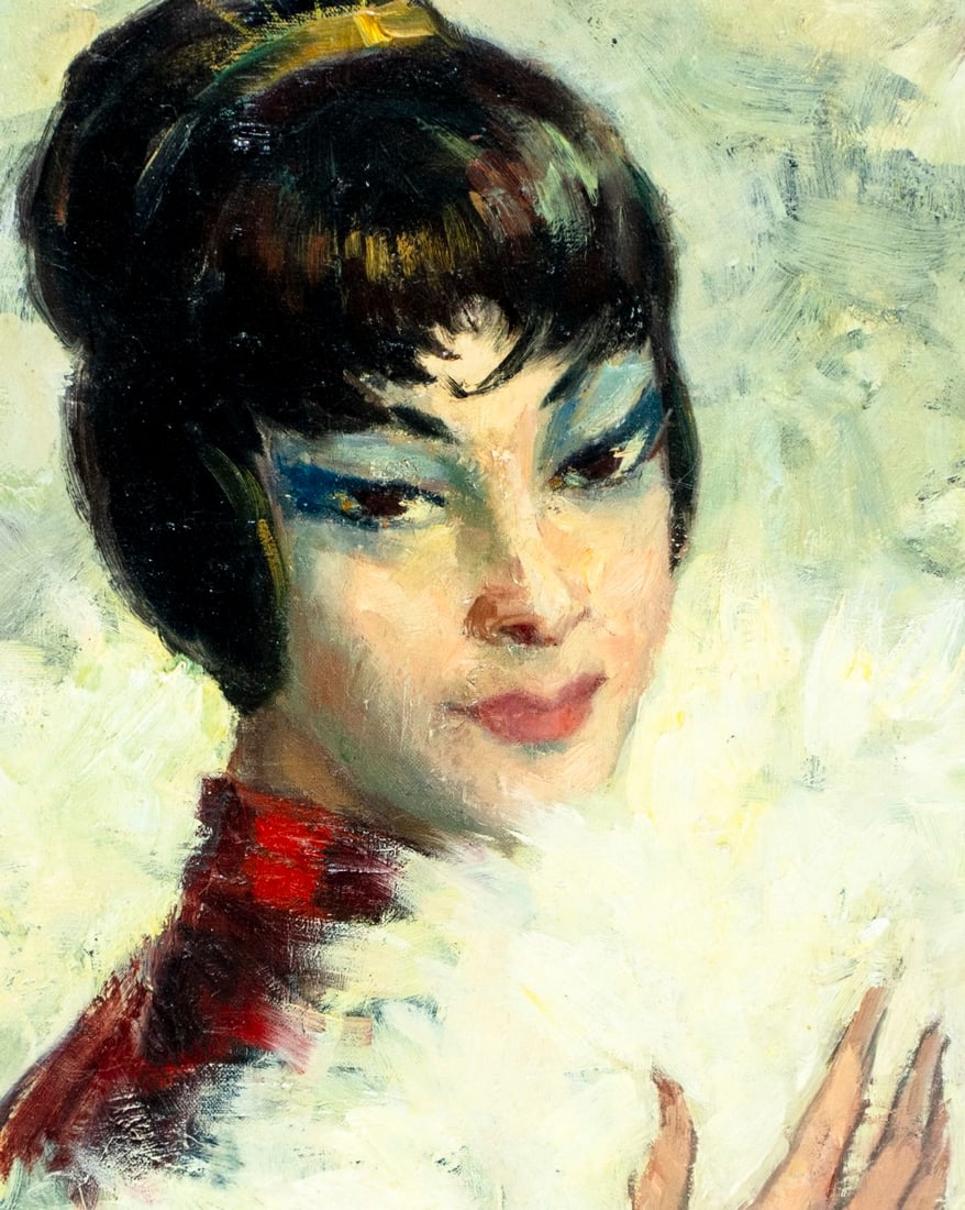 Claudia Wiasigina (NY,Ukraine,1917-1978) oil painting - 4