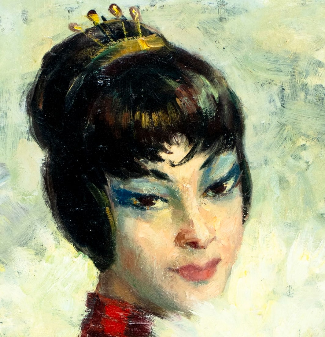 Claudia Wiasigina (NY,Ukraine,1917-1978) oil painting - 5