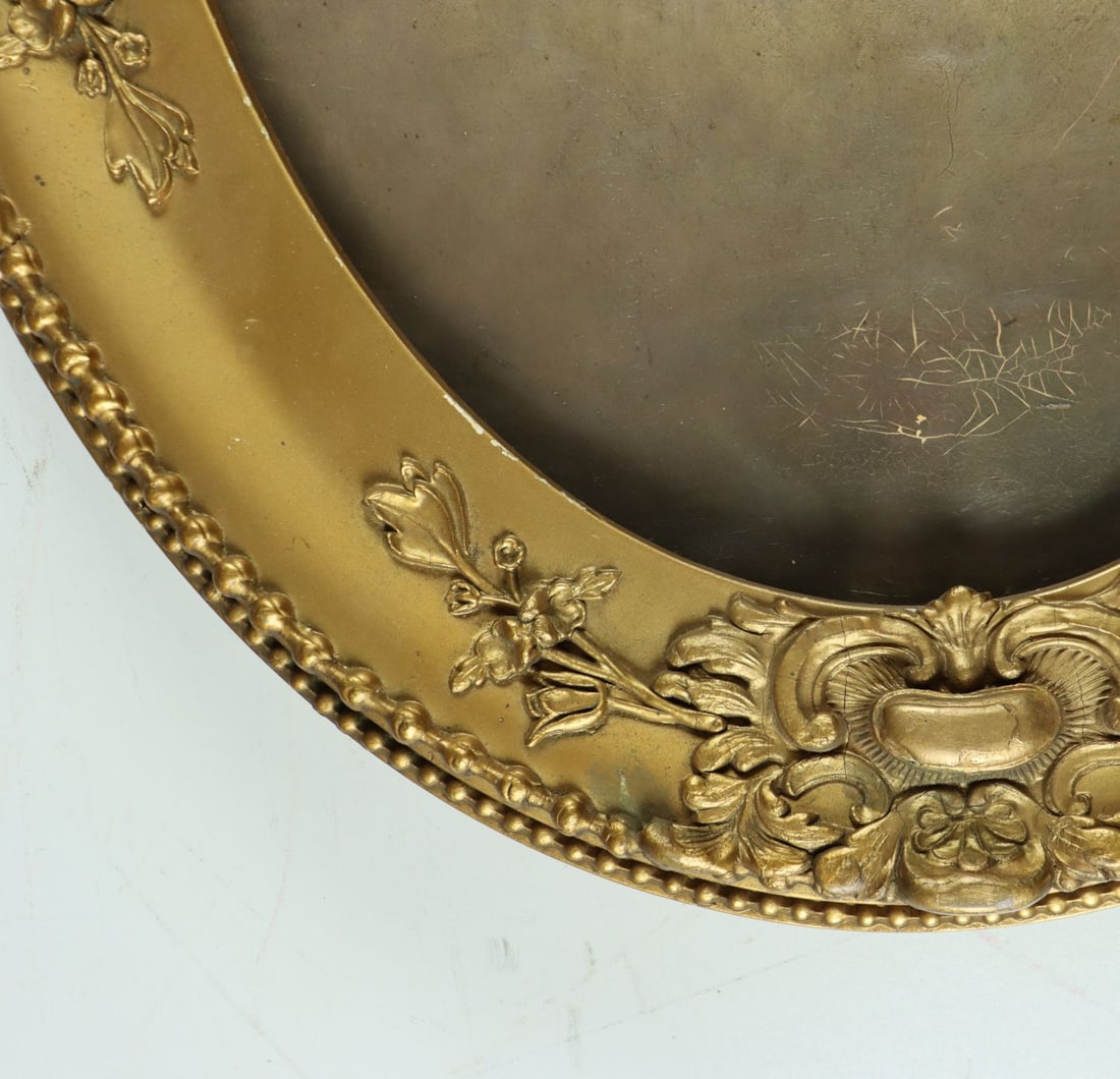 Antique 19C American oil painting - 9