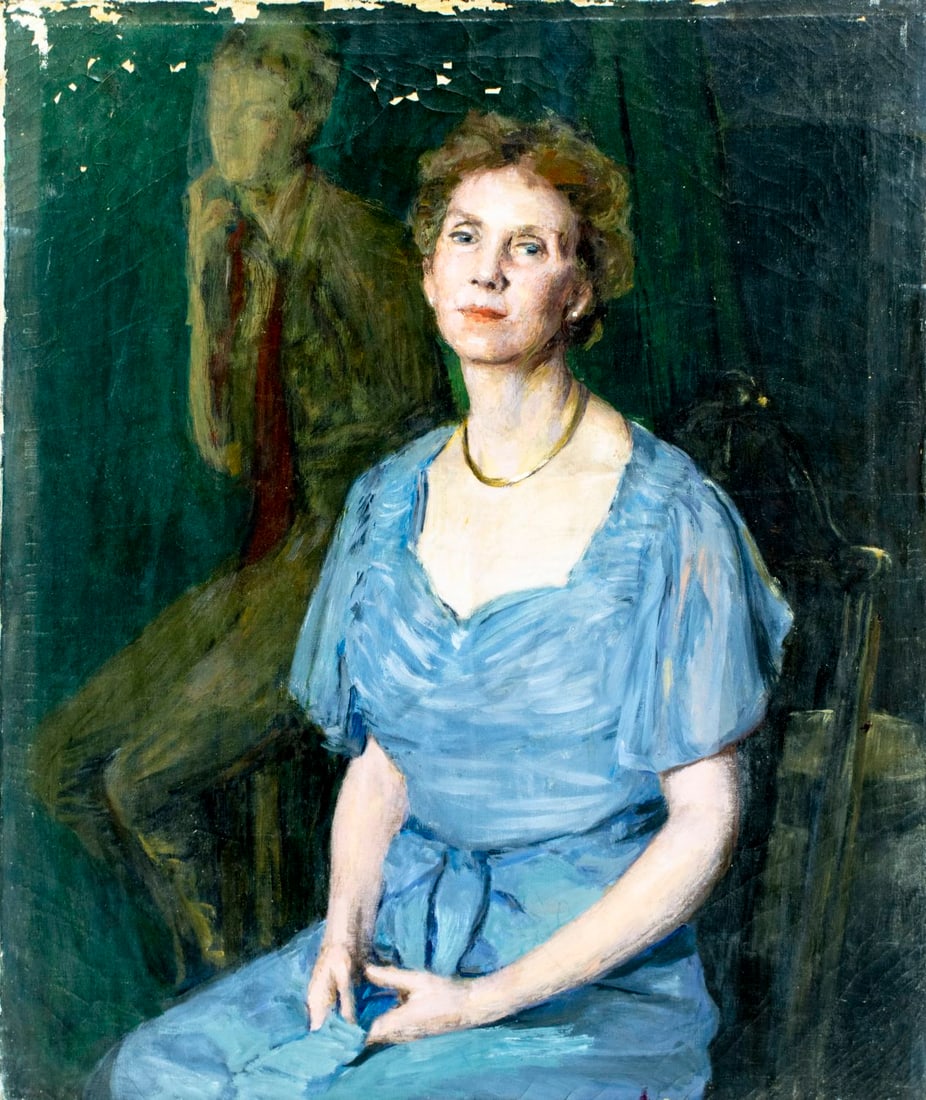 Helen DuMond (NY,CA,OR,1872-1968) oil painting - 3