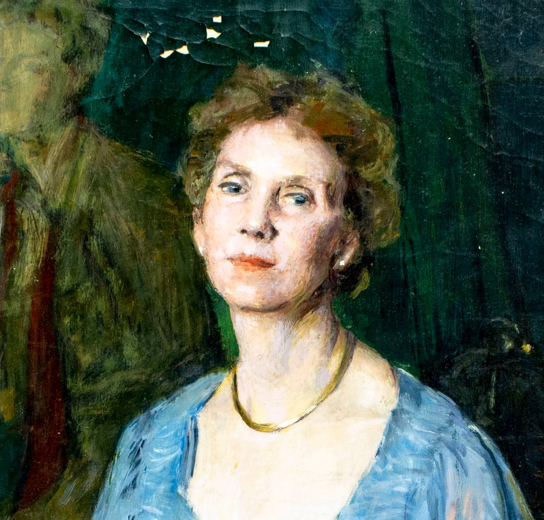 Helen DuMond (NY,CA,OR,1872-1968) oil painting - 5