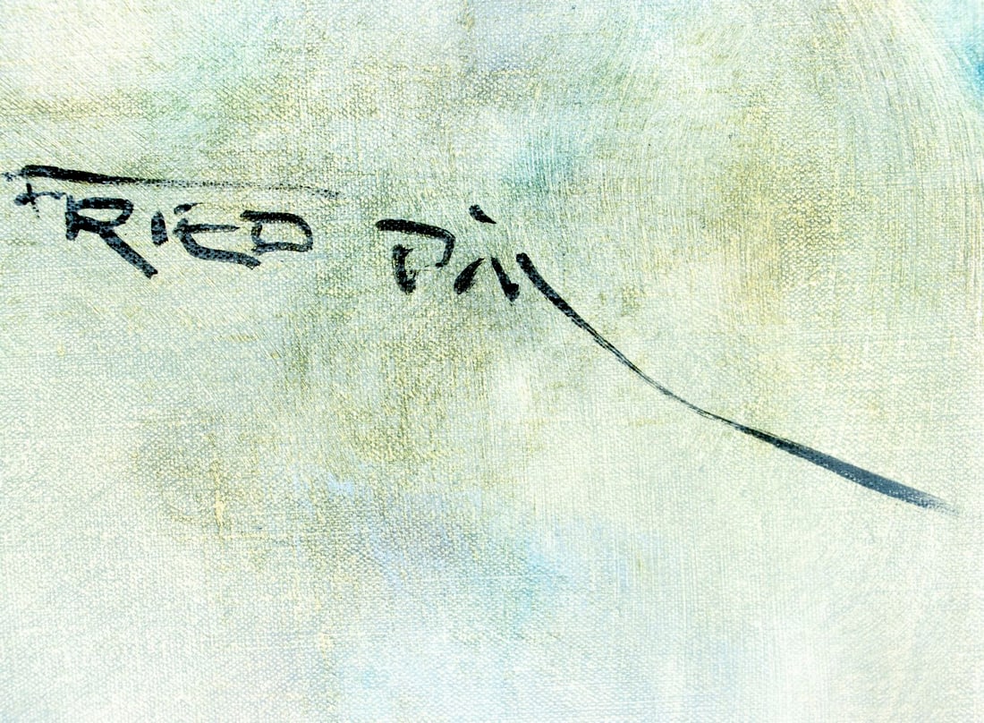 Pal Fried (NY,CA,Hungary,1893-1976) oil painting - 4