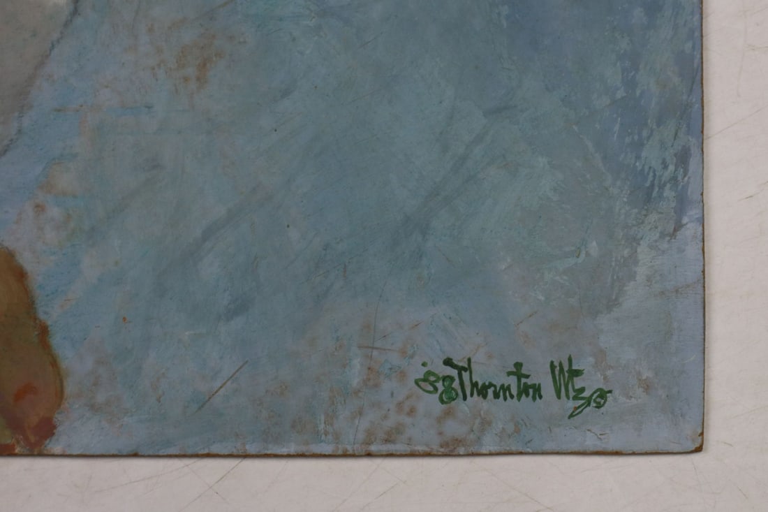 Thornton Utz (FL,TN,1914-1999) oil painting - 9